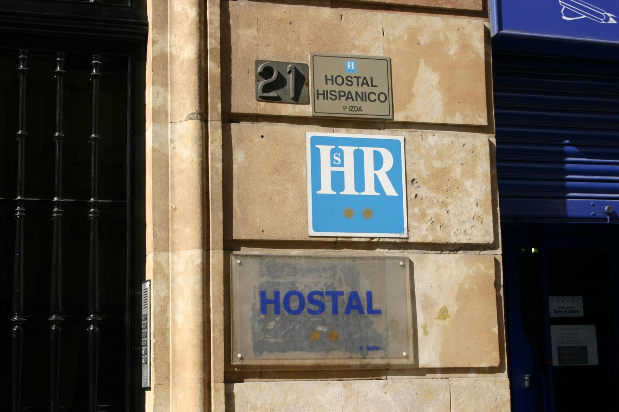 Hostal Hispanico I Salamanca Bagian luar foto