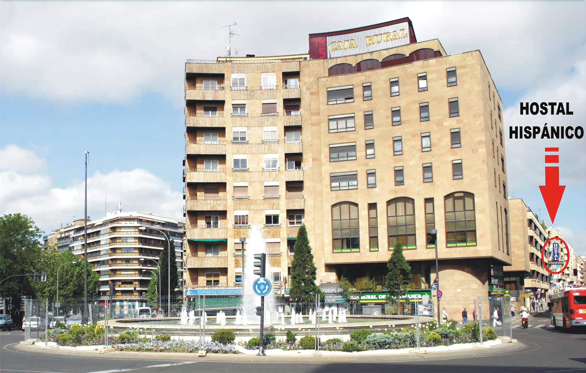 Hostal Hispanico I Salamanca Bagian luar foto